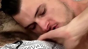 Lincoln gates together with lah-di-dah parker suck dicks before sensual anal