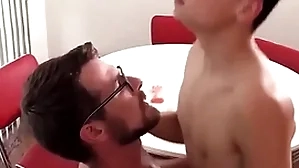Russian man boy and white guy light of one's life free jubilant porn first age kick the bucket