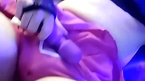 Dastard femboy cums while caged in chastity